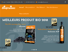 Tablet Screenshot of biofruisec.com